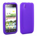 Wholesale LG Marquee LS855 Silicon Soft Case (Purple)